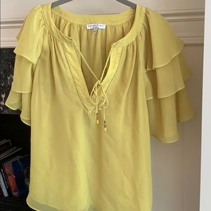 Yellow blouse